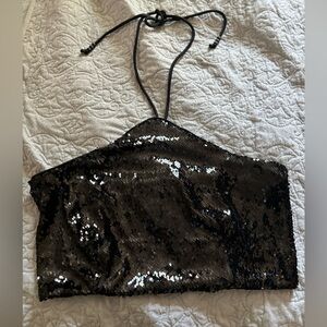 House of Harlow 1960 Sequin Top